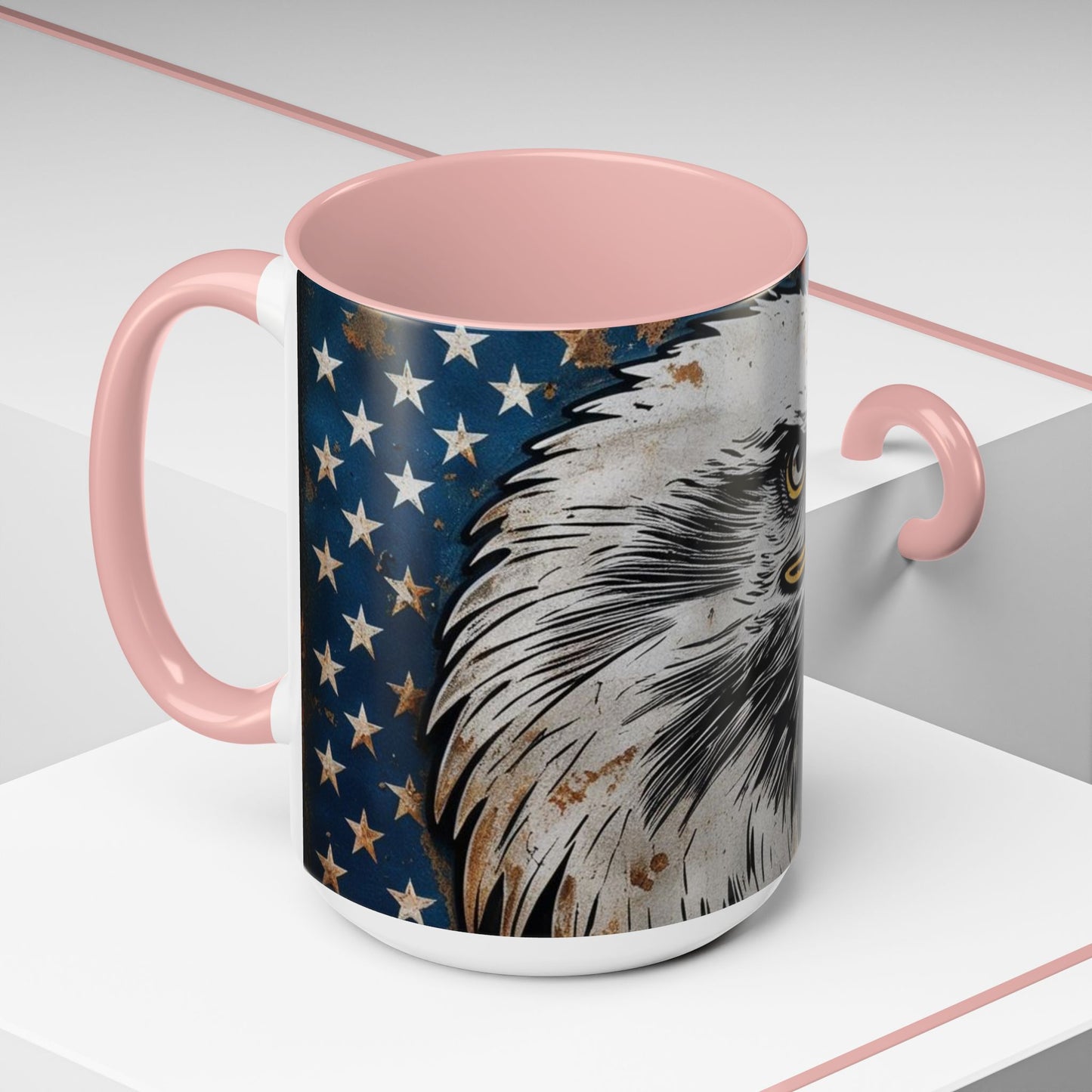 Coffee Mug Patriotic Eagle American Memorial Day Cup