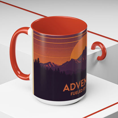Adventure Coffee Mug - Fueled by Coffee