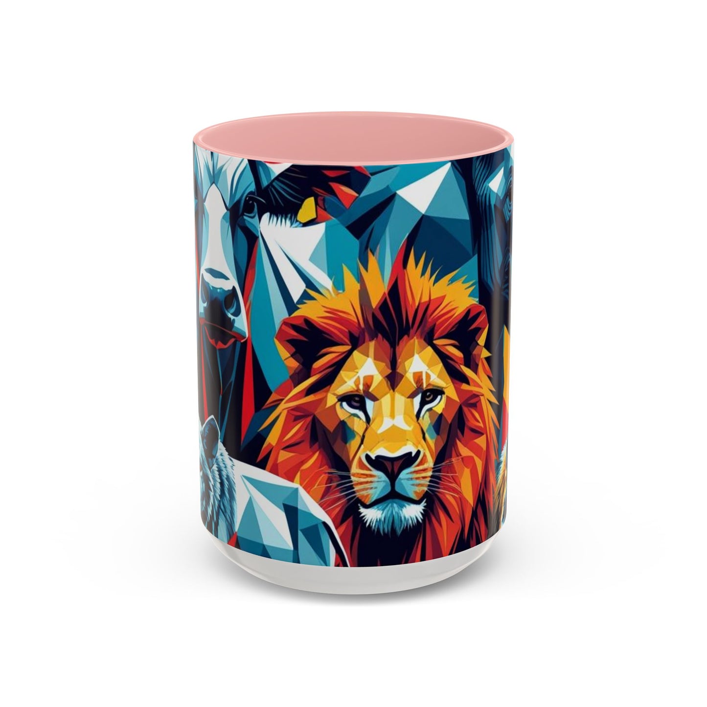 Vibrant Animal Art Coffee Mug - Bold Wildlife Design Gift