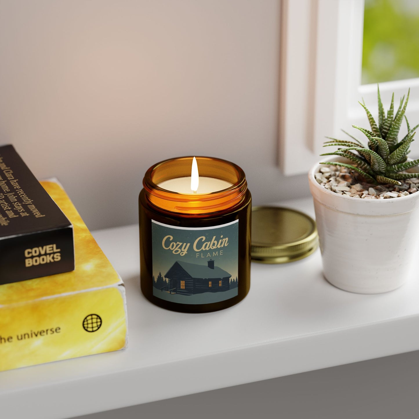 Cozy Cabin Scented Candle