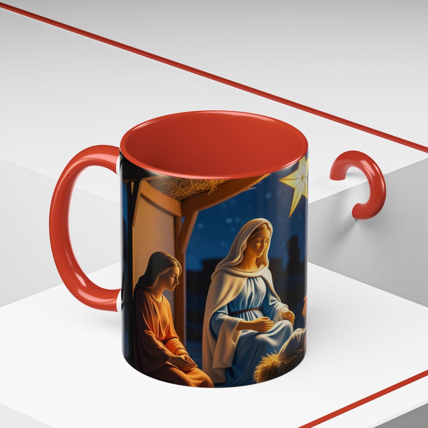 Christmas Celebration Coffee Mug -North Star Mug