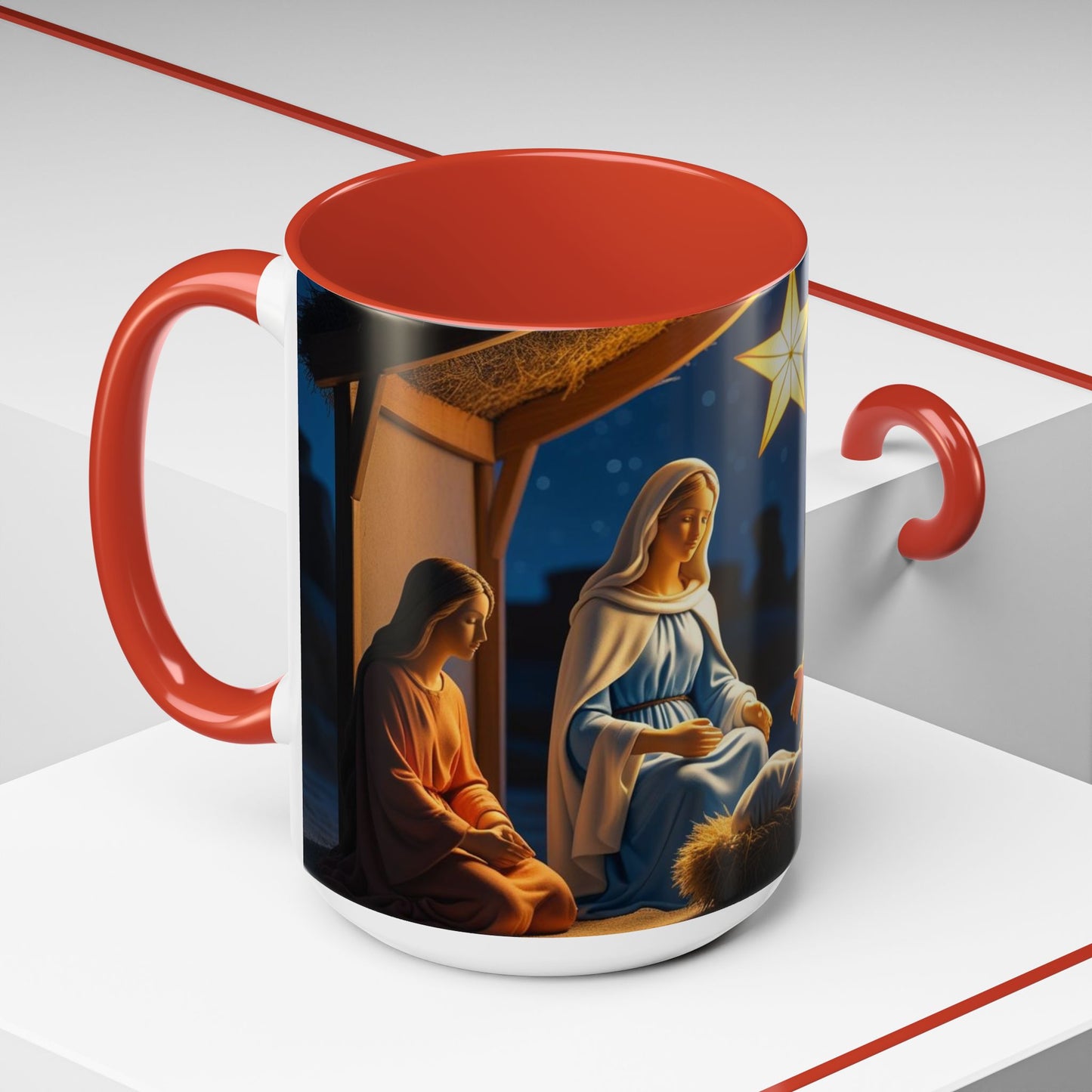 Christmas Celebration Coffee Mug -North Star Mug