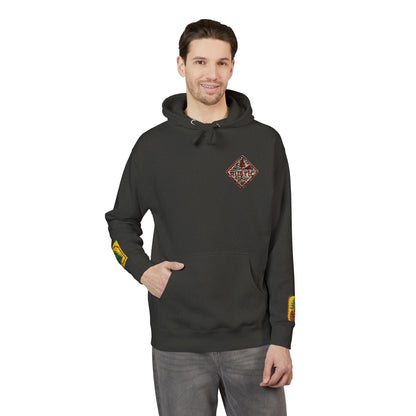 Cozy Rustic Graphic Hoodie - Unisex Fleece Pullover