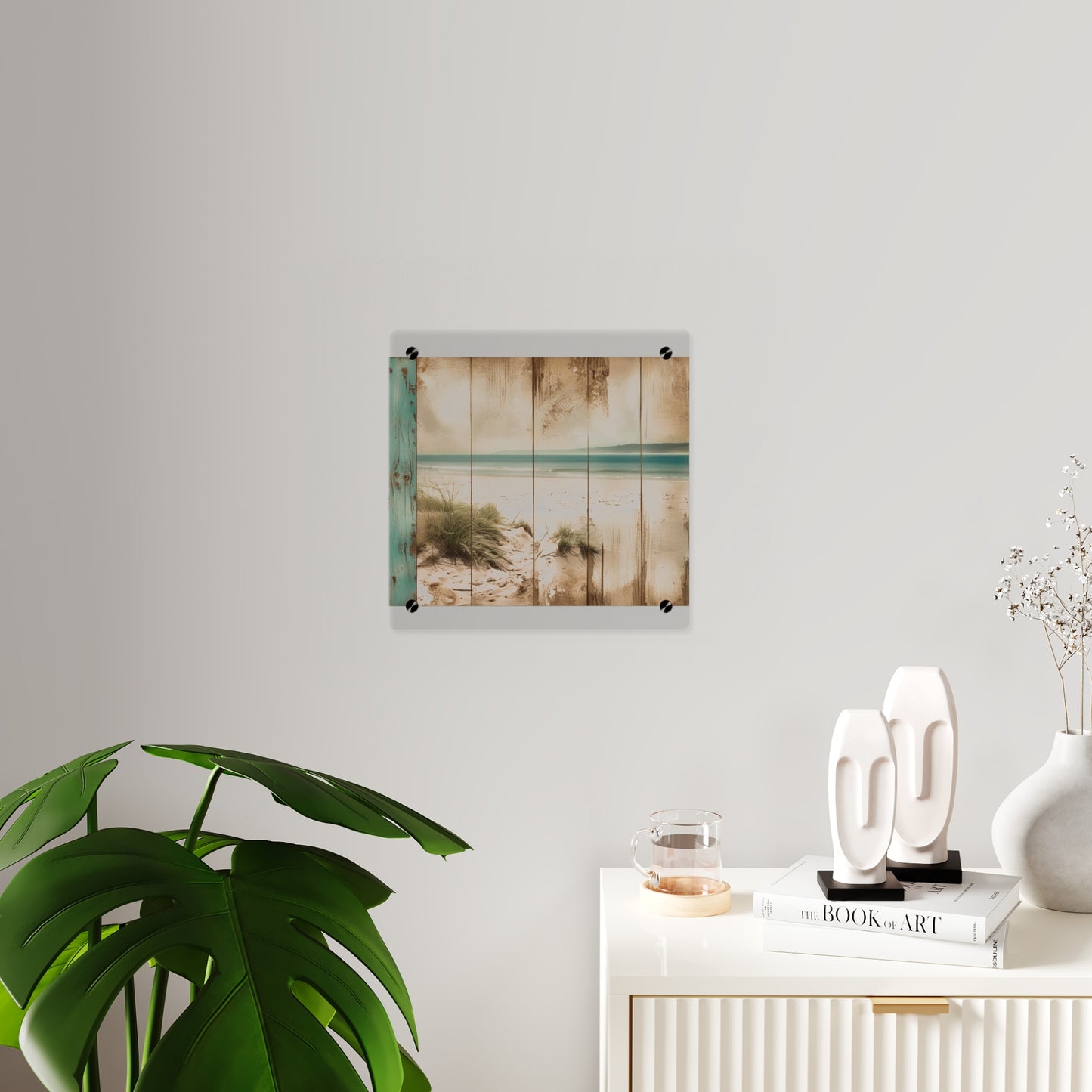 Ocean Serenity Acrylic Wall Art – Coastal Home Decor Piece