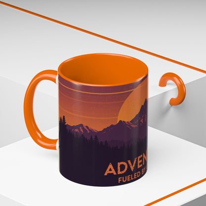 Adventure Coffee Mug - Fueled by Coffee