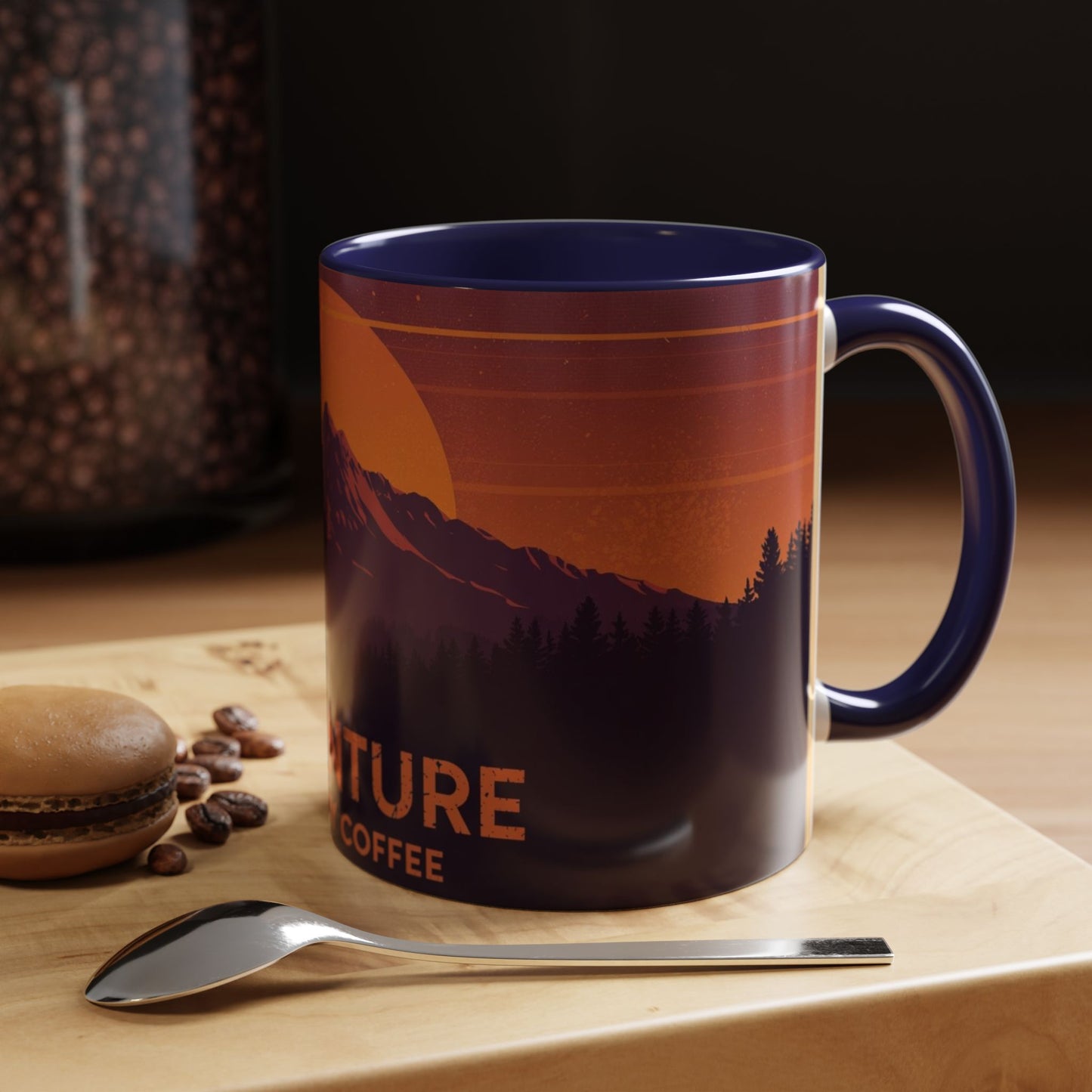 Adventure Coffee Mug - Fueled by Coffee