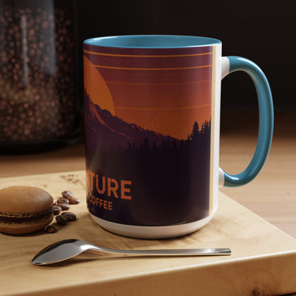 Adventure Coffee Mug - Fueled by Coffee