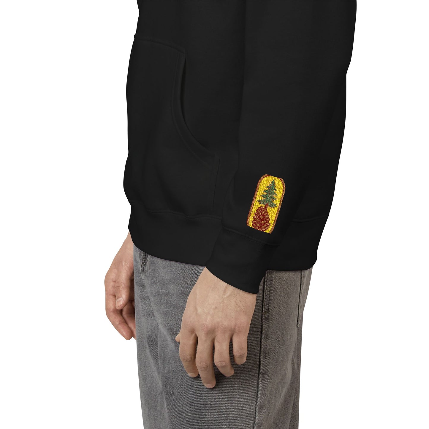 Cozy Rustic Graphic Hoodie - Unisex Fleece Pullover