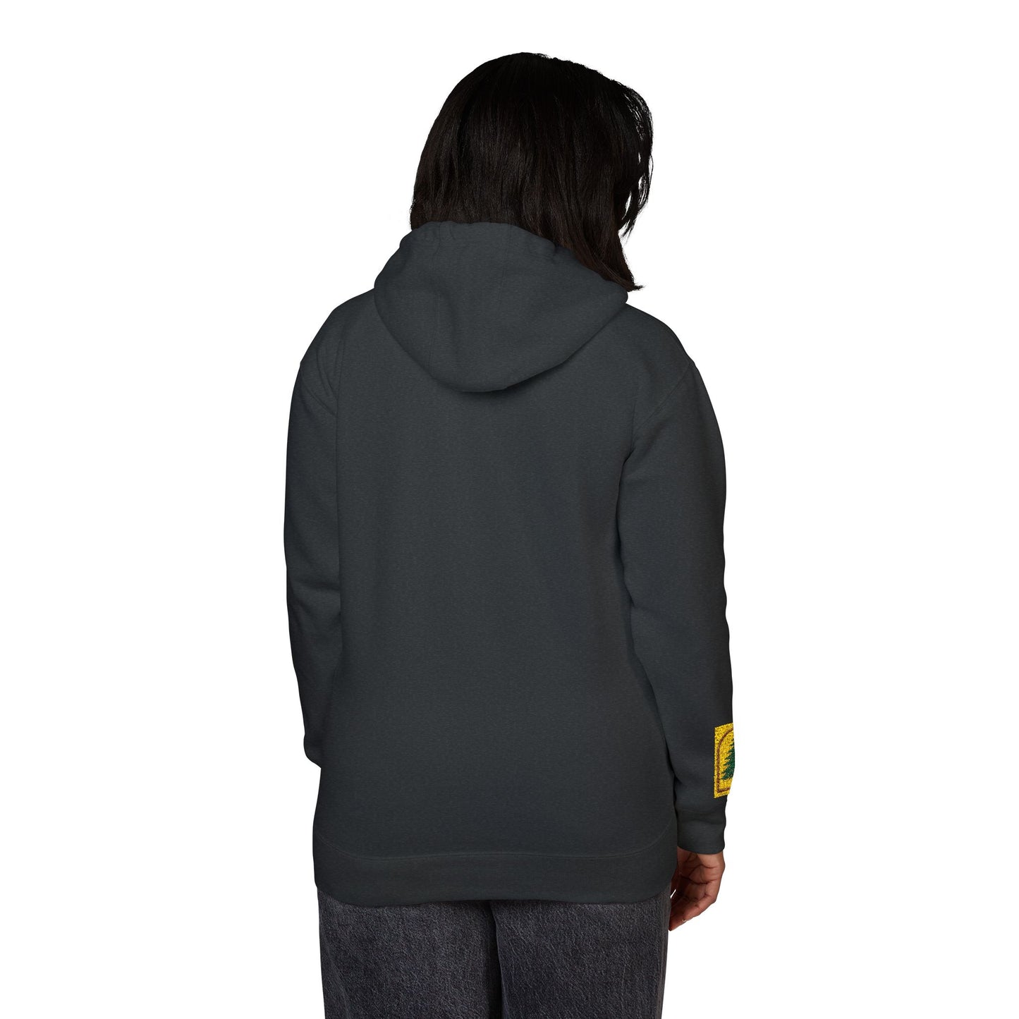 Cozy Rustic Graphic Hoodie - Unisex Fleece Pullover