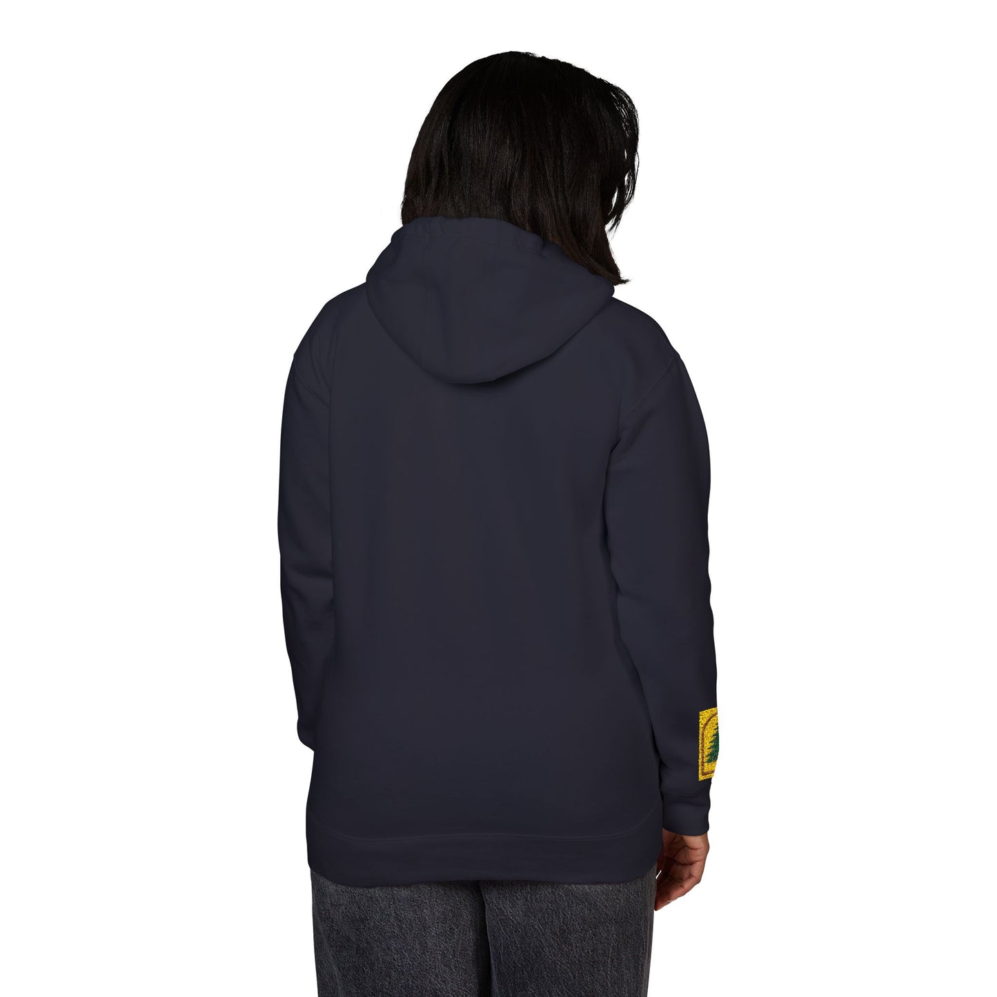 Cozy Rustic Graphic Hoodie - Unisex Fleece Pullover
