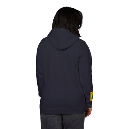 Cozy Rustic Graphic Hoodie - Unisex Fleece Pullover
