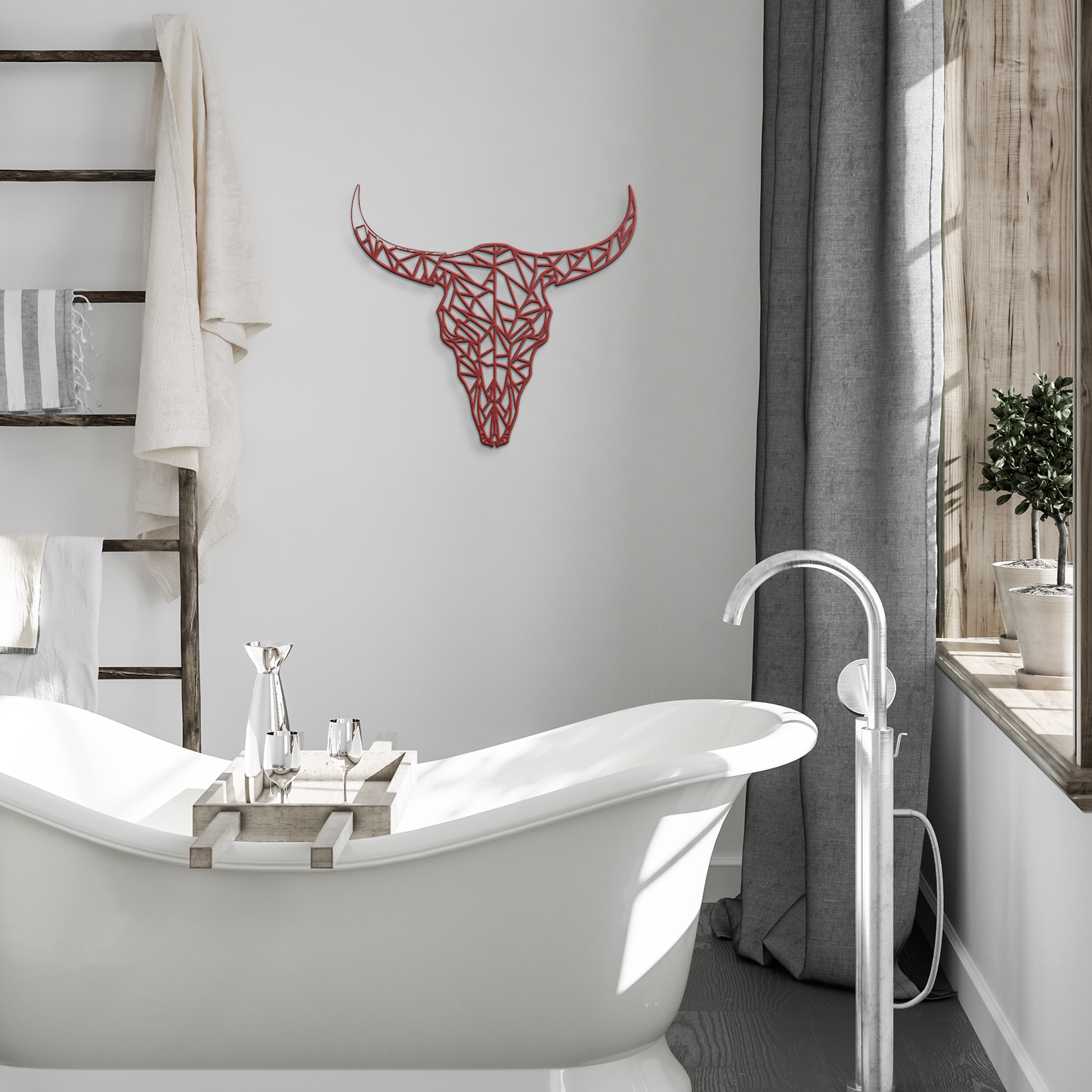 Abstract_Longhorn_Skull_Cutout__Bold__Red_Modern_Bathroom_Mockup.png
