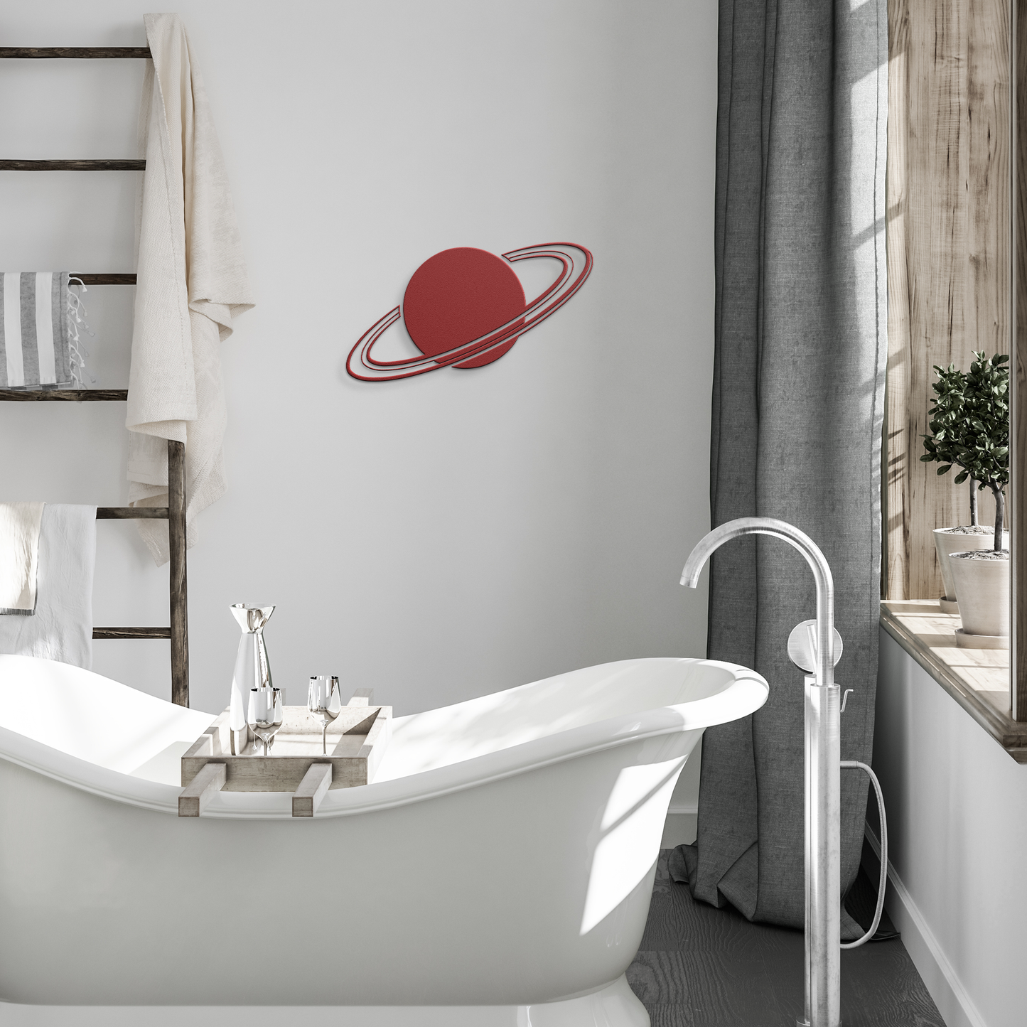 Celestial_Orbit_Metal_Sign__Modern_Pl_Red_Modern_Bathroom_Mockup.png