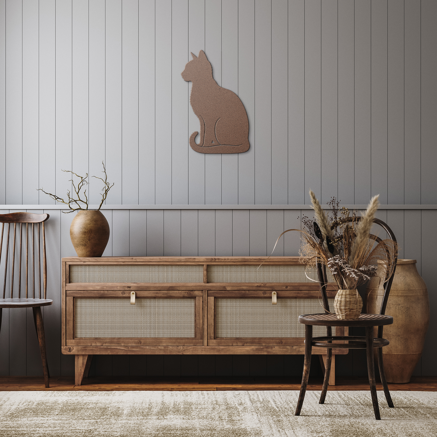 Customized_Cat_Wall_Art_-Metal_Signs_Copper_Rustic_Hallway_Mockup.png